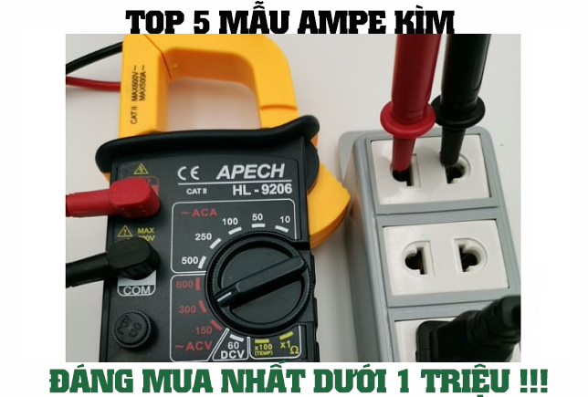 Top 5 đồng hồ vạn năng giá rẻ bán chạy nhất hiện nay
